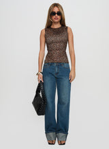 Uzo Top Leopard