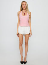 Nataliya Halter Top Pink