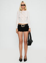 Martine Sheer Top White