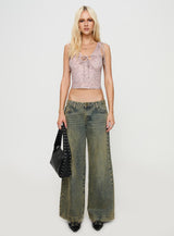 Megumi Key Hole Top Mutli