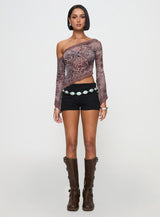 Empty Space Top Leopard