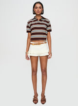 Leisure Polo Chocolate Multi