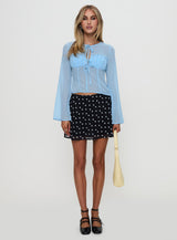 Coates Long Sleeve Top Blue