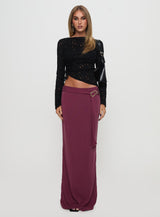 Sensua Long Sleeve Top Black