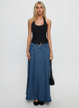 Nataliya Halter Top Black