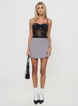 Halls Lace Top Black