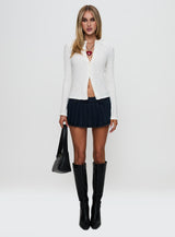 Luther Long Sleeve White