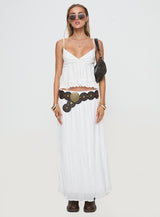 To Ones Liking Top White