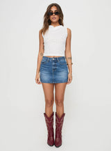 Caron Top Baby White