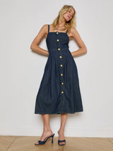 Esmeralda Chambray Dress