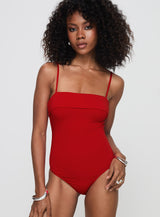 Lilani Bodysuit Red