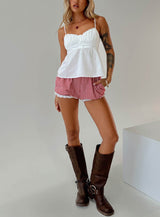 Caspia Top White