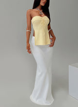 Laurenita Longline Tube Top Yellow