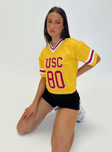 USC Football Jersey Gold