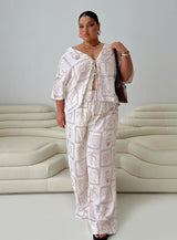 Sun Dream Shirt Cream / Multi Curve