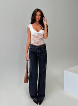Tantalize Bodysuit White