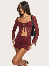 Camdyn Set Burgundy