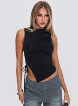 Solarah Tie Side Top Black