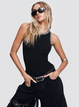 Pietra Bodysuit Black