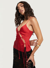 Mariah Cami Red