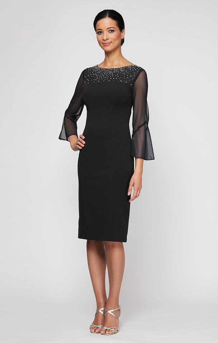 Gabrielle Bell Sleeved Crepe Dress