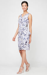 Kelsey Floral Crepe Party Dress