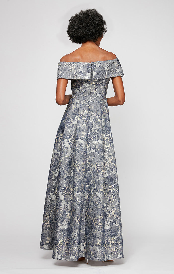 Plus Melanie Off-The-Shoulder Ballgown