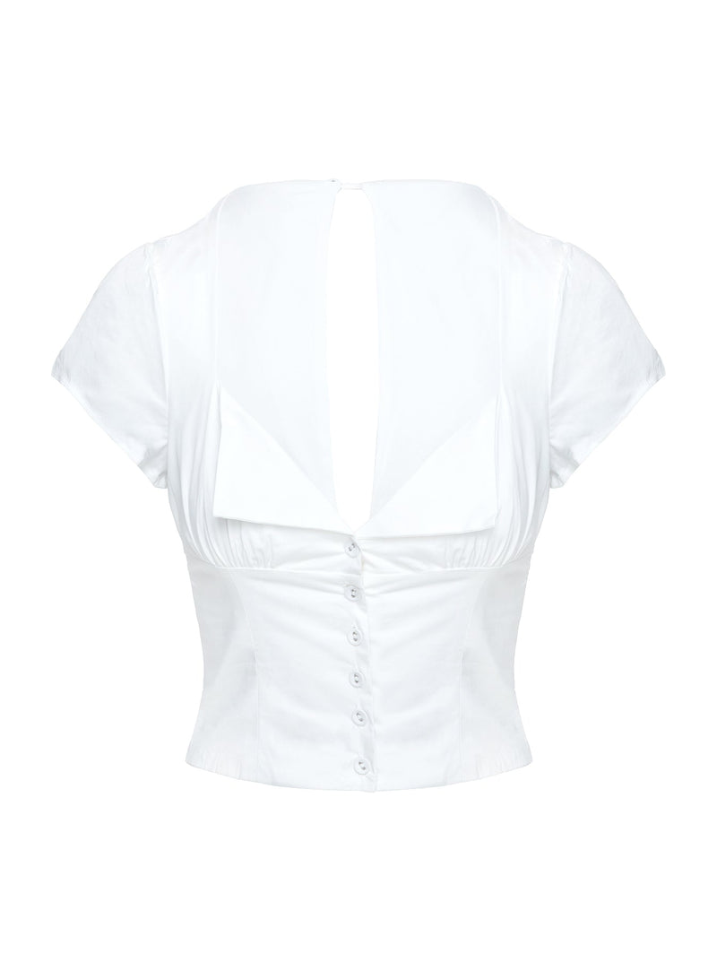 Abigale Top White