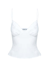 Aruba Embroidered Cami White