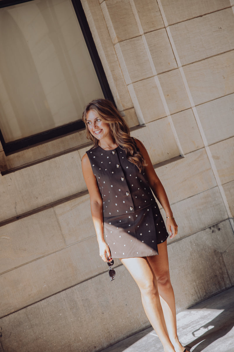 Eva Skort - Bruin