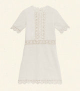 BATHILDE DRESS -- PEARL