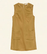BENNETTE DRESS -- GOLDEN OLIVE