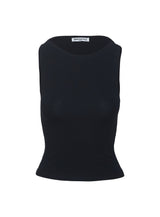 Bleeker High Neck Top Black