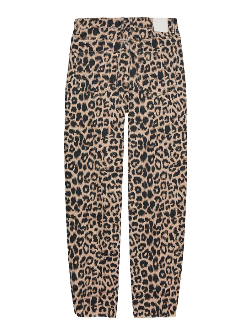 CATWALK JUNKIE - Barrel Fit Leopard Jeans