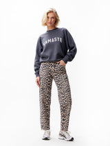CATWALK JUNKIE - Barrel Fit Leopard Jeans