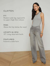 Clayton Wide-Leg Jean