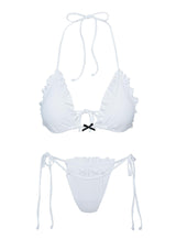 Dream Drift Bikini Top White