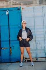 Nora Shorts - Retro Black