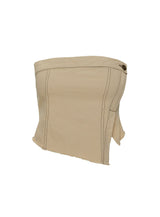 Haveny Strapless Top Beige