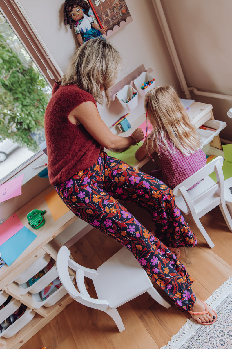 Nola Pants - Bordeaux