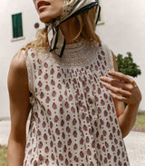 LEONORE DRESS -- PROVENCAL PAISLEY