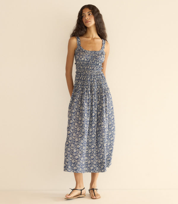 MARIANNE DRESS -- JESSAMINE CALICO