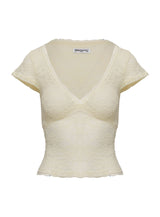 Most Ardently Lace Top Cream