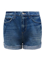 Jazzy Cuffed Denim Short