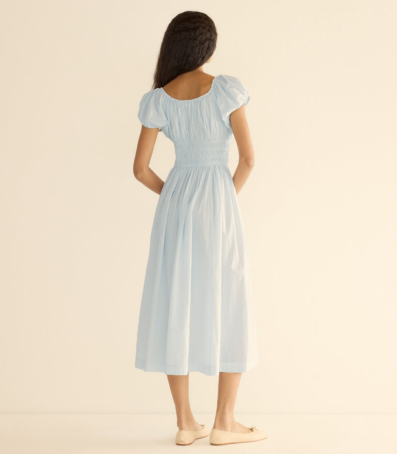 QUINN DRESS -- ALICE BLUE