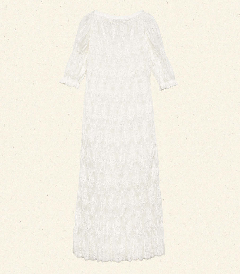 RAQUELLA DRESS -- SALT LACE