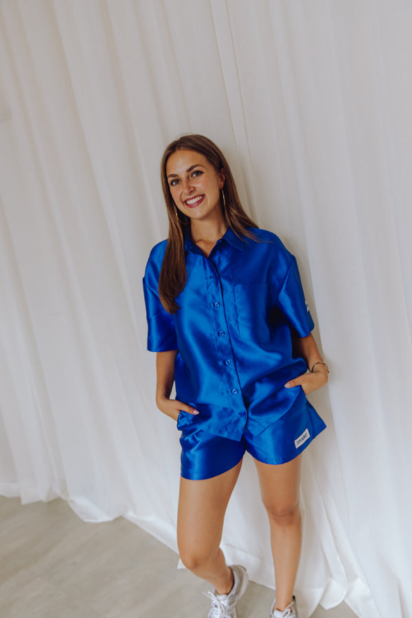 Mone Short - Blauw