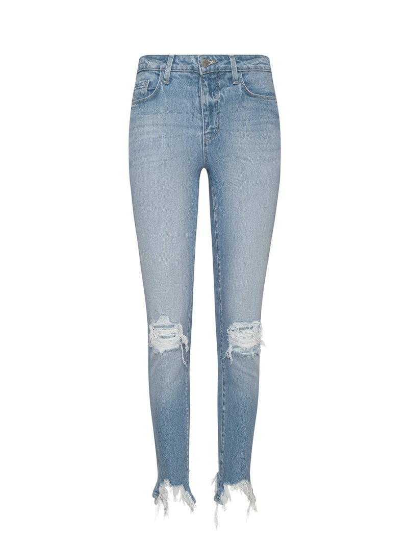 High Line Distressed Skinny Jean