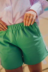 Stripe Short - Groen