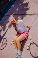 Stripe Short - Roze